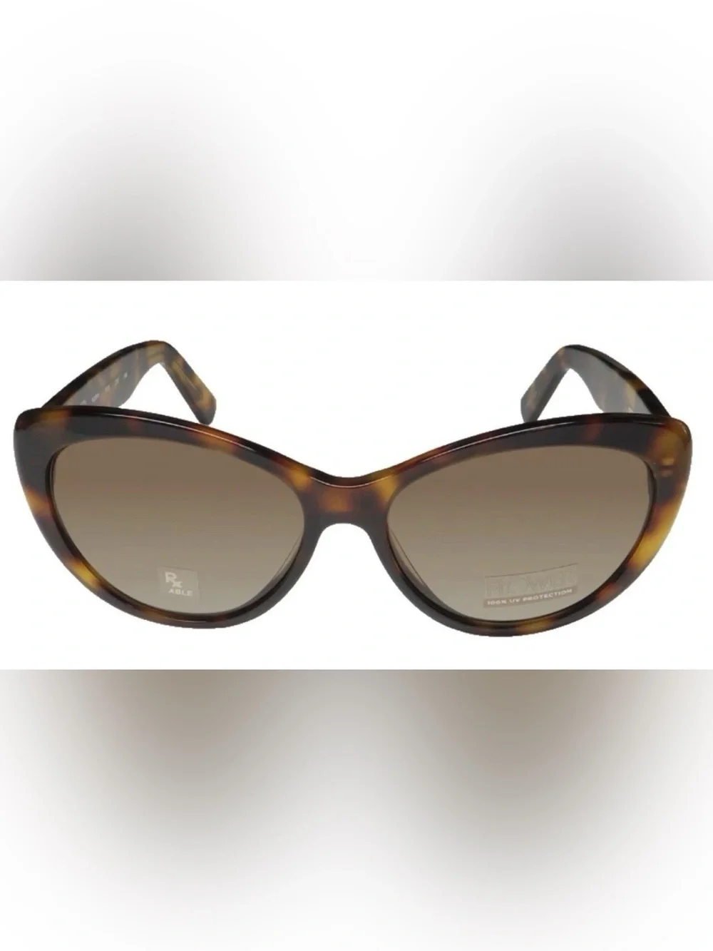 NWT Flower Women’s Fashion Sunglasses Poppy Demi Brown RX’able FLR1013